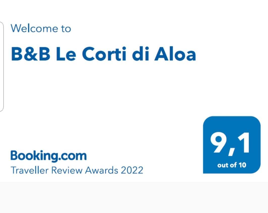 B&B Le Corti Di Aloa Сан-Панталео Экстерьер фото